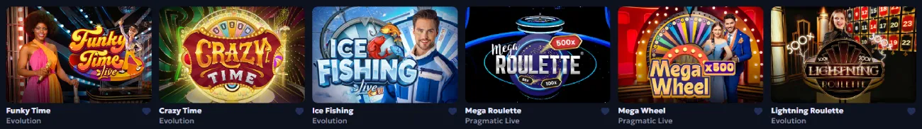 CasperBets Live Casino